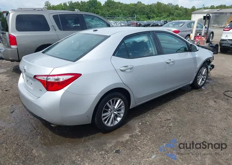 2015 Toyota Corolla Le Premium from USA, damaged, VIN 2T1BURHE0FC424746